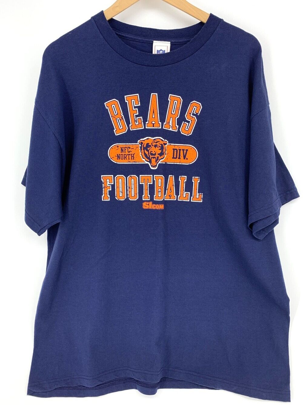 Chicago Bears NFL T Shirt SI.com Football shirt Size XL
